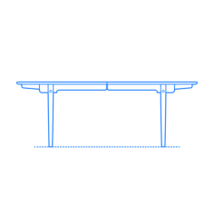 Furniture Dining Tables Ch338 Dining Table Laser Cut Svg File, Free Vectors File